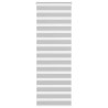 Store zèbre gris clair largeur du tissu 70,9 cm polyester 