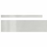 Bordure de jardin Argent 450 x 10 cm Acier inoxydable 