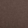 Rideaux occultants aspect lin et crochets 2 pcs Taupe 140x245cm 