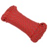 Corde de bateau Rouge 5 mm 500 m Polypropylène 