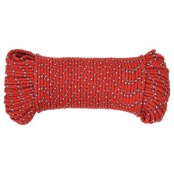 Corde de bateau Rouge 5 mm 500 m Polypropylène 