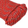 Corde de bateau Rouge 5 mm 500 m Polypropylène 