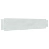 Bordures de jardin - 10 pcs de 20x100 cm en acier galvanisé flexible 