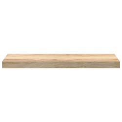 Appuis de fenêtre 2 pcs non traité 70x20x2 cm bois chêne massif 