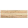 Appuis de fenêtre 2 pcs non traité 70x20x2 cm bois chêne massif 