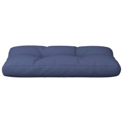 Coussin de palette bleu marine 70x40x12 cm tissu oxford 