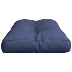 Coussin de palette bleu marine 70x40x12 cm tissu oxford 