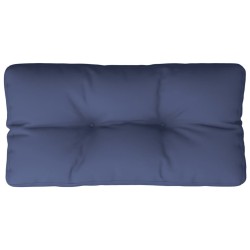 Coussin de palette bleu marine 70x40x12 cm tissu oxford 