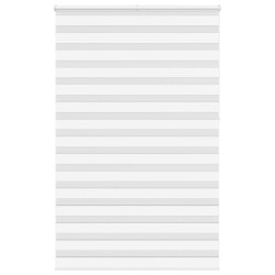 Store zèbre blanc 150x230 cm largeur du tissu 145,9cm polyester 