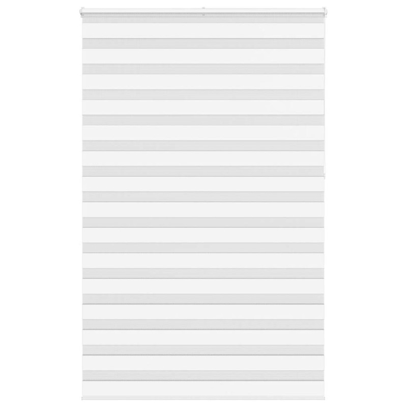 Store zèbre blanc 150x230 cm largeur du tissu 145,9cm polyester 