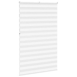 Store zèbre blanc 150x230 cm largeur du tissu 145,9cm polyester 