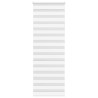 Store zèbre blanc 70x230 cm largeur du tissu 65,9 cm polyester 