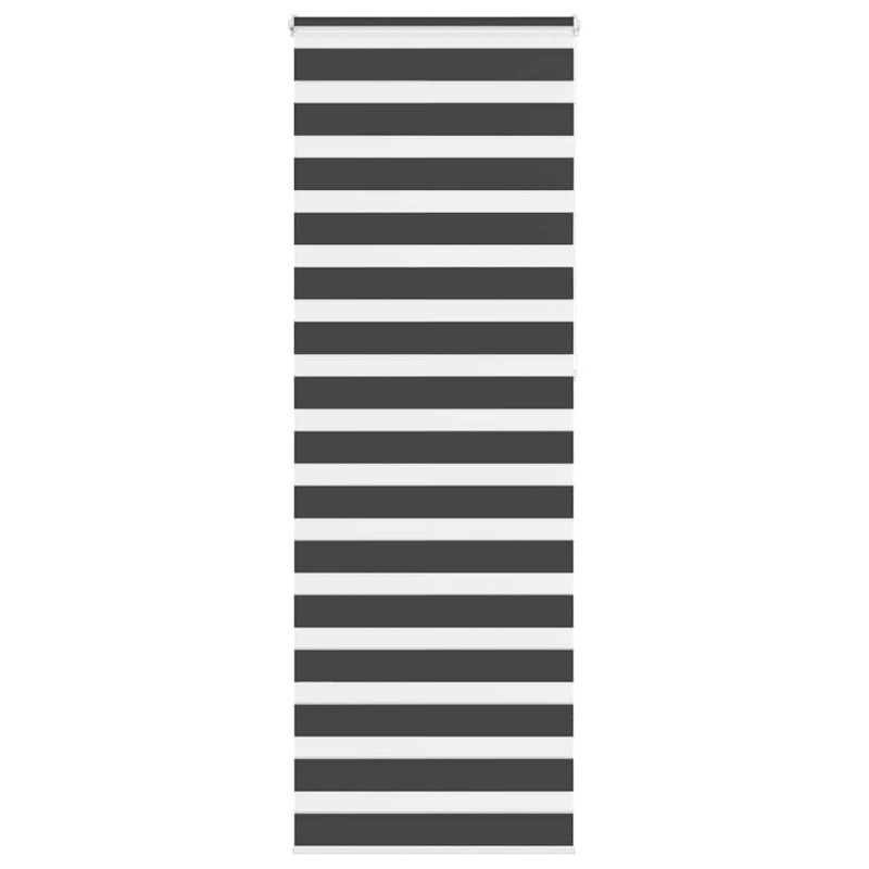 Store zèbre noir 70x230 cm largeur du tissu 65,9 cm polyester 