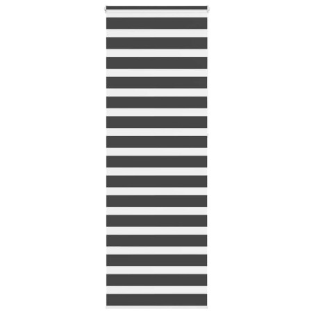 Store zèbre noir 70x230 cm largeur du tissu 65,9 cm polyester 