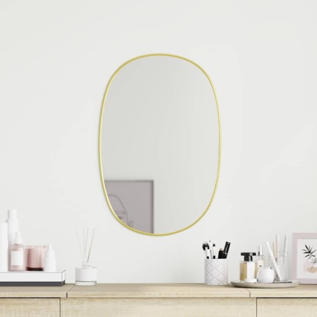 Miroir mural Doré 60x40 cm 