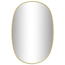 Miroir mural Doré 60x40 cm 