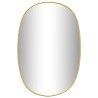 Miroir mural Doré 60x40 cm 