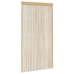Rideau en fils 2 pcs 140 x 250 cm Beige 