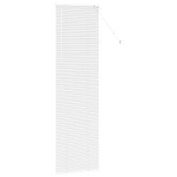 Store de Fenêtre avec des rideaux Autre Blanc 80 x 130 cm Aluminium 
