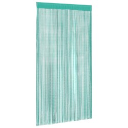 Rideau en fils 2 pcs 140 x 250 cm turquoise 