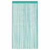 Rideau en fils 2 pcs 140 x 250 cm turquoise 