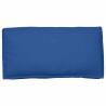 Coussin de Palette Assise/Dossier Bleu Royal 120x60x12 cm Tissu Oxford 