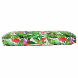 Coussin pour palette Tropical Jungle, 120 x 50 x 12 cm, en tissu Oxford 