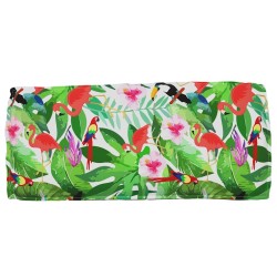 Coussin pour palette Tropical Jungle, 120 x 50 x 12 cm, en tissu Oxford 
