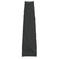 Housse de parapluie de jardin noir 190x50/30 cm oxford 420D 