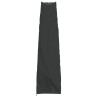 Housse de parapluie de jardin noir 190x50/30 cm oxford 420D 