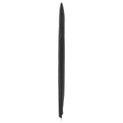 Housse de parapluie de jardin noir 190x50/30 cm oxford 420D 
