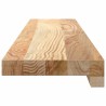 Appuis de fenêtre 2 pcs non traité 90x15x2 cm bois chêne massif 