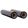 Film étirable 2 pcs noir 20 μm 50 cm x 150 m 