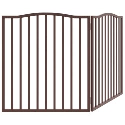 Barrière pour chien pliable 2 panneaux 160 cm bois de peuplier 