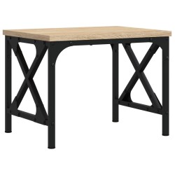 Support d'imprimante chêne sonoma 40x30x31 cm bois d'ingénierie 