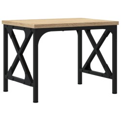 Support d'imprimante chêne sonoma 40x30x31 cm bois d'ingénierie 