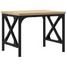 Support d'imprimante chêne sonoma 40x30x31 cm bois d'ingénierie 