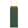 Sacs en papier 50 pcs avec poignées vert 21x11x28 cm 