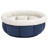 Lit pour chien 40x40x20 cm Bleu 