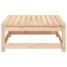 Repose-pied de jardin 70x70x30 cm bois de pin massif 