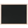 Tableau noir mural Bois de cèdre 60 x 80 cm 