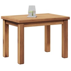 Table basse Marron 50 x 35 x 36 cm Bois de teck massif 