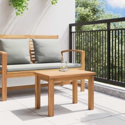 Table basse Marron 50 x 35 x 36 cm Bois de teck massif 