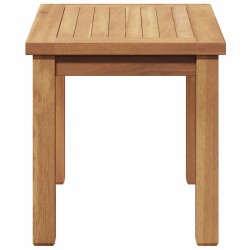 Table basse Marron 50 x 35 x 36 cm Bois de teck massif 