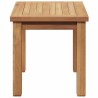 Table basse Marron 50 x 35 x 36 cm Bois de teck massif 