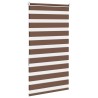 Store zèbre marron 85x150 cm largeur du tissu 80,9 cm polyester 