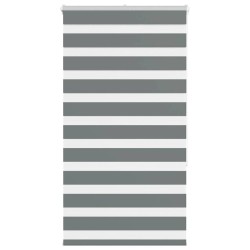Store zèbre gris foncé largeur du tissu 80,9 cm polyester 