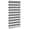 Store zèbre gris foncé largeur du tissu 80,9 cm polyester 
