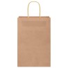 Sacs en papier 250 pcs avec poignées marron 21x11x31 cm 