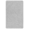 Ensemble de 3 Tapis de Bain Gris Polypropylène Antidérapant 